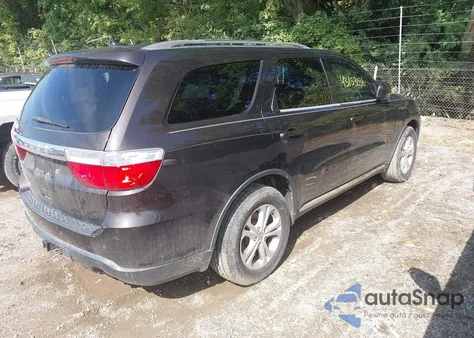 2013 Dodge Durango Sxt из США, поврежденный, VIN 1C4RDJAGXDC601711